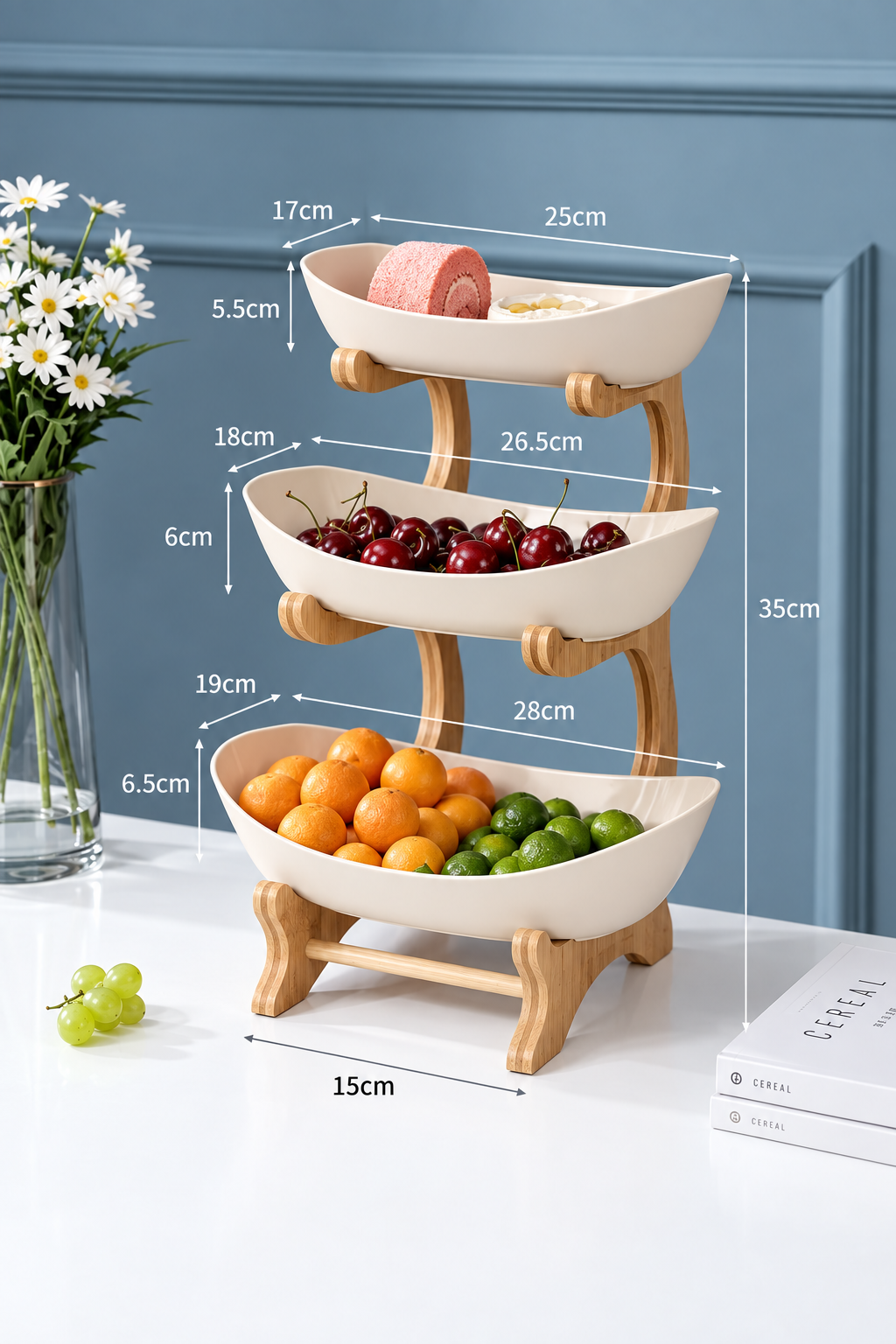 Modern 2/3 Layer Fruit Plate