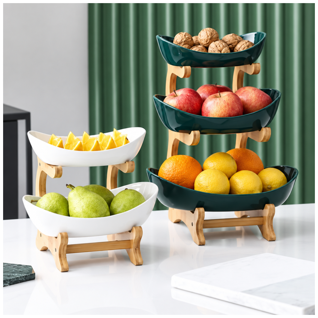 Modern 2/3 Layer Fruit Plate