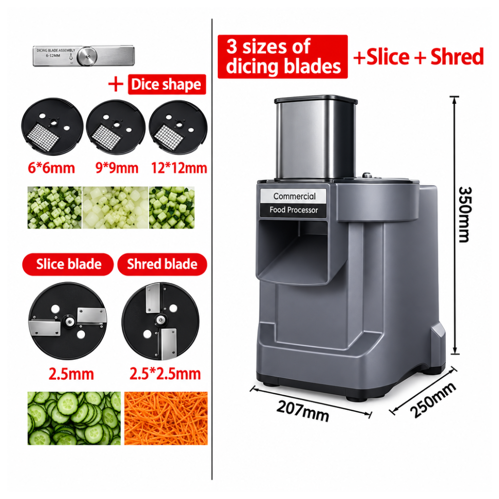 Multifunctional Electric Vegetable Chopper 3 in 1