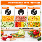Multifunctional Electric Vegetable Chopper 3 in 1