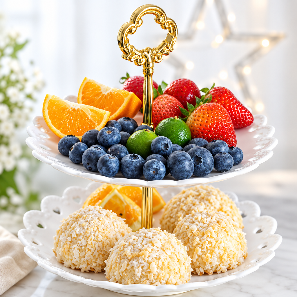 3 Layer Cake Stand Fruit Plate