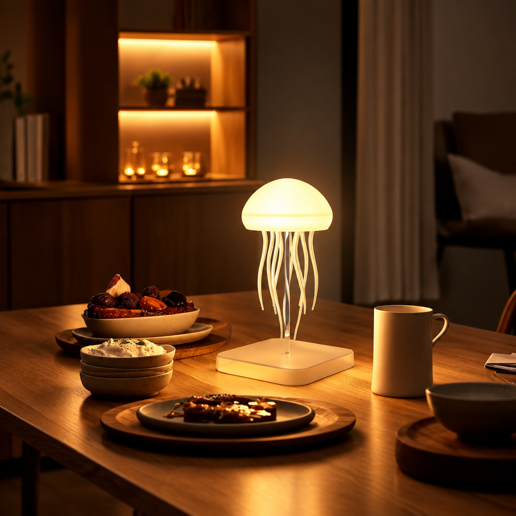 LED Jellyfish Lamp