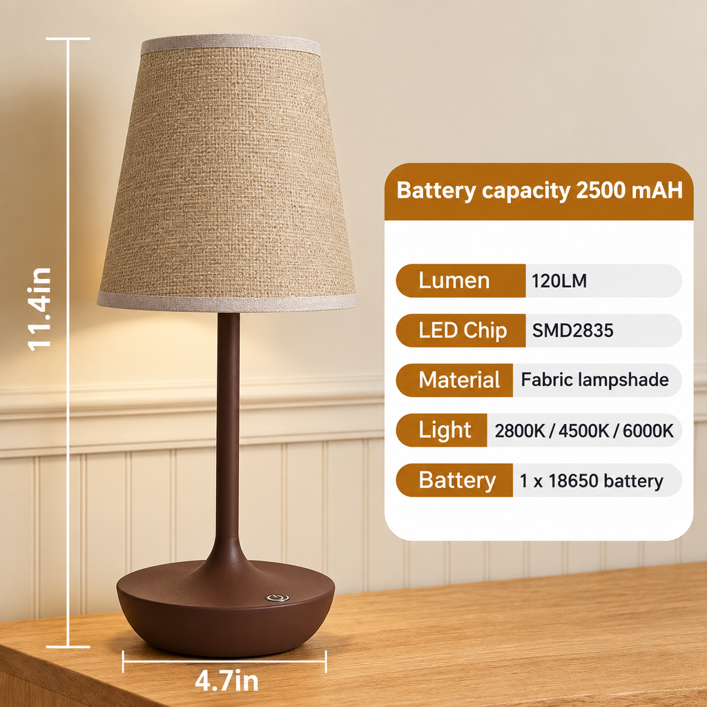 Modern wireless LED Table Lamp