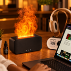 Flame Aroma Humidifier with LED