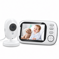 Wireless Video Baby Monitor with Night Vision & Temperature Monitoring
