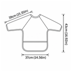 Long Sleeve, Waterproof Feeding Bibs, Easy To Clean