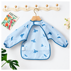 Long Sleeve, Waterproof Feeding Bibs, Easy To Clean