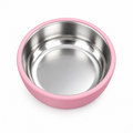 Silicone Sucker Bowl With Detachable Stainless Steel Bowl