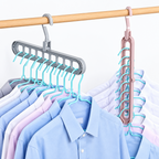 9-Hole Clothes Hanger Space Saving ( 3 Pieces )