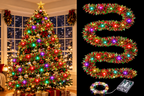 Christmas Shiny Garland With LED Lights