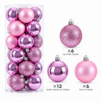 24Pcs Christmas Tree Balls