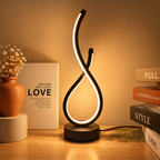 Spiral LED Desk Lamp with 3 Colors