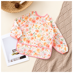 Long Sleeve, Waterproof Feeding Bibs, Easy To Clean