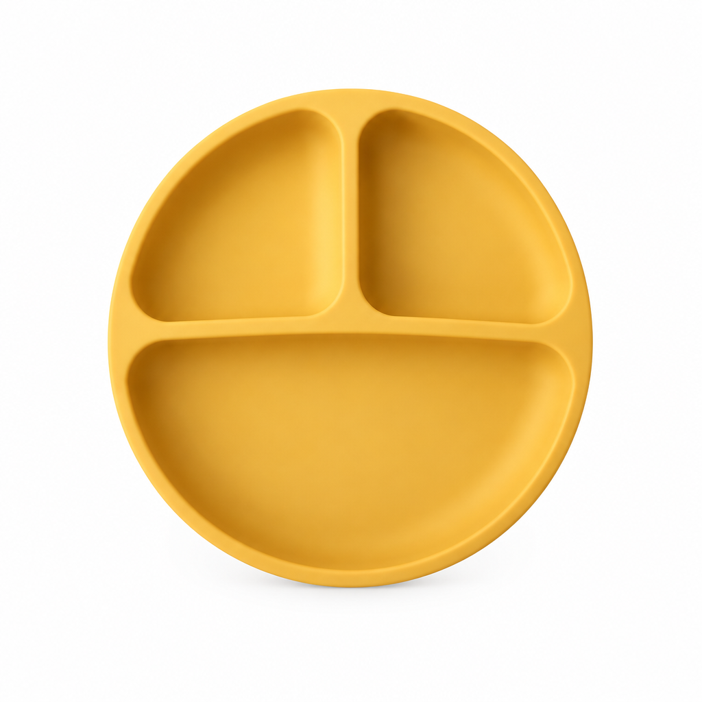 Baby Sucker Silicone Dining Plate