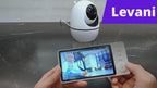 355° Wireless Video Baby Monitor with Night Vision & Temperature Monitoring